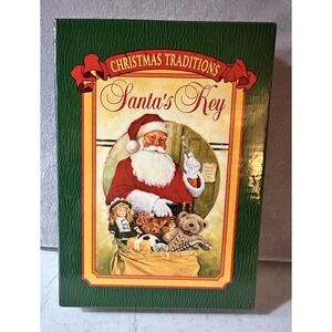 Christmas Traditions Santa's Key Christmas Ornament 2000‎ No CD Or Book